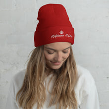 Load image into Gallery viewer, Righteous Bud&#39;s Cuffed Beanie