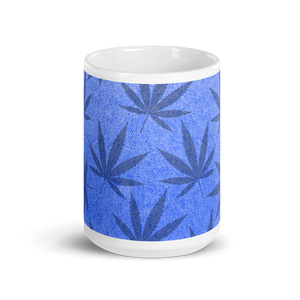 Righteous Bud's Blue Hemp Mug