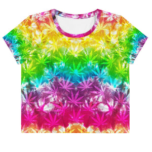 Righteous Bud's Flower Power Crop T-Shirt