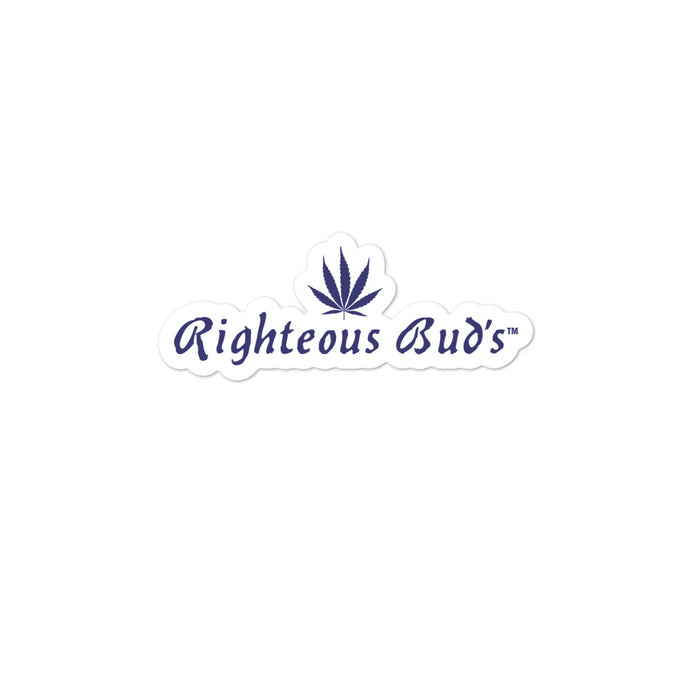 Righteous Bud's Bubble-free stickers