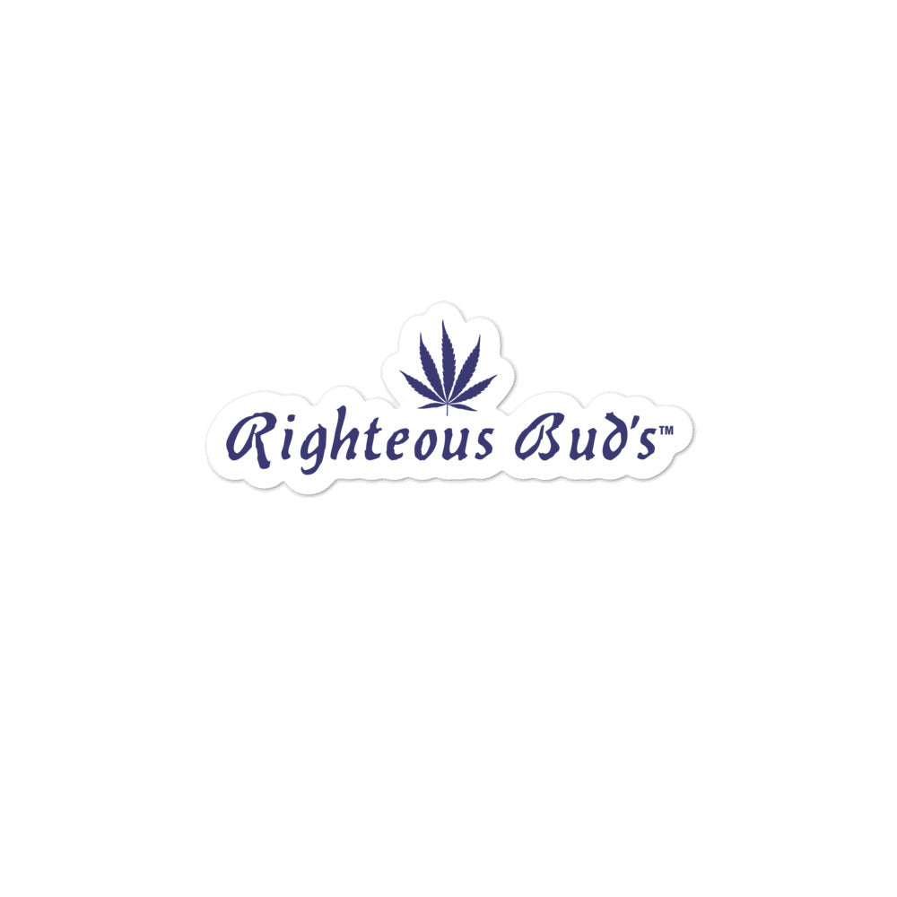 Righteous Bud's Bubble-free stickers