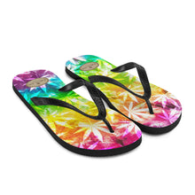 Load image into Gallery viewer, Righteous Bud&#39;s Flower Power Flip-flops