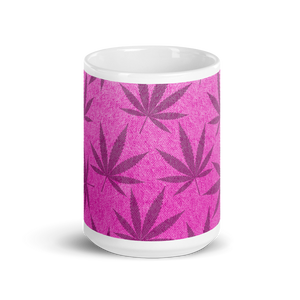 Righteous Bud's Pink Hemp Mug