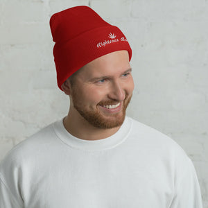 Righteous Bud's Cuffed Beanie