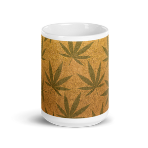 Righteous Bud's Hemp Mug – Brown and Green