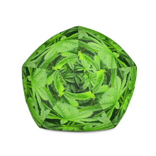 Load image into Gallery viewer, Righteous Bud&#39;s Leafy Green Magic Bean Bag Chair w/ filling