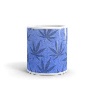 Righteous Bud's Blue Hemp Mug