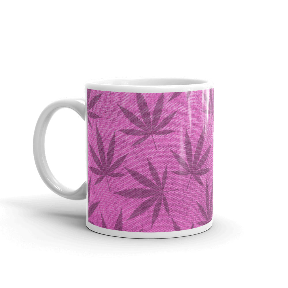 Righteous Bud's Pink Hemp Mug