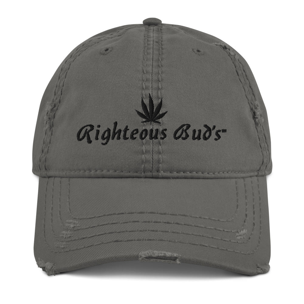 Righteous Bud's Distressed Dad Hat