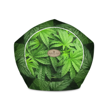 Load image into Gallery viewer, Righteous Bud&#39;s Leafy Green Magic Bean Bag Chair w/ filling