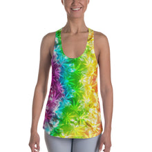 Load image into Gallery viewer, Righteous Bud&#39;s Flower Power Racerback Tank Top