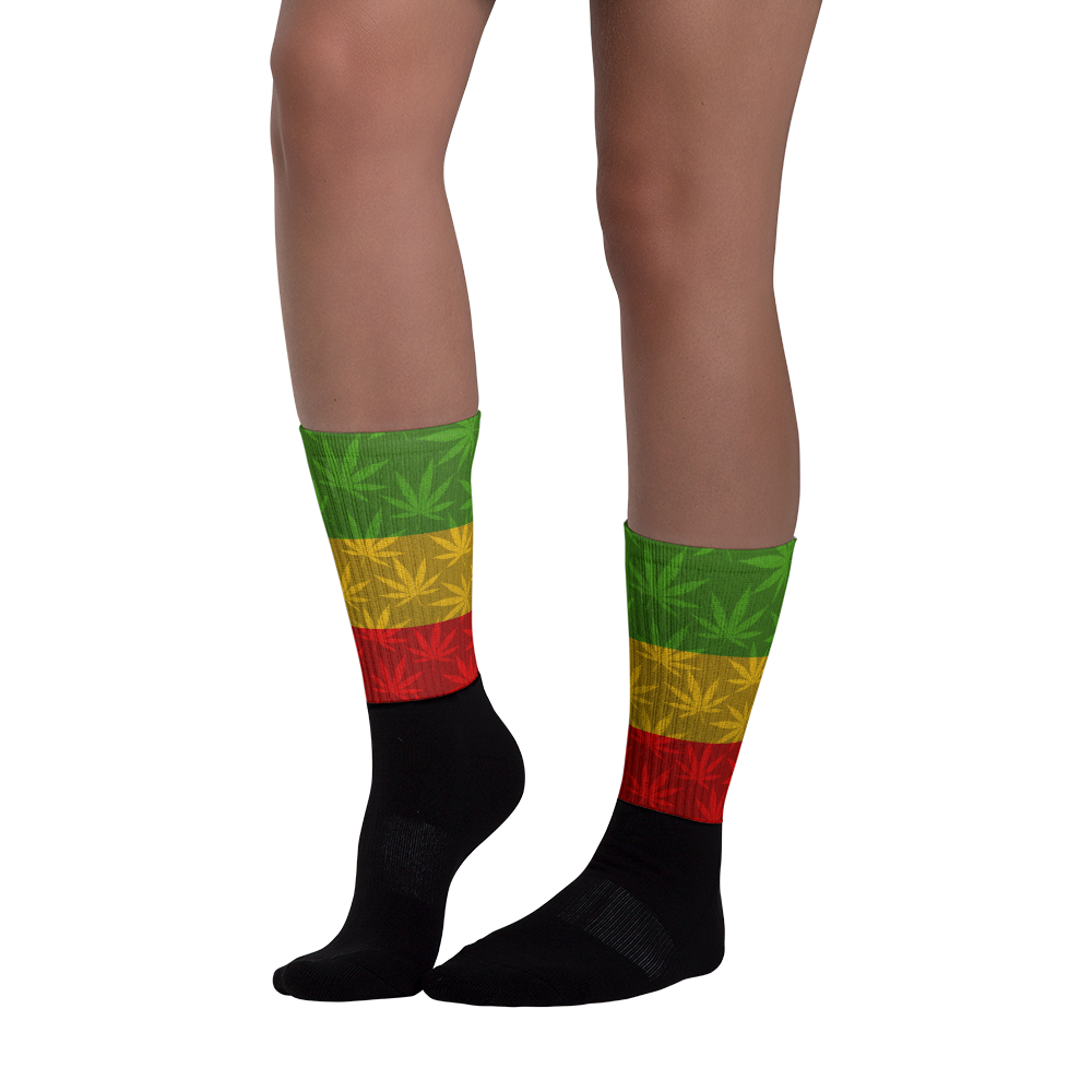 Righteous Bud's Rasta Pot Socks