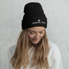 Load image into Gallery viewer, Righteous Bud&#39;s Cuffed Beanie