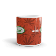 Load image into Gallery viewer, Vote for Bud Mug Red Leaf / Red Hemp