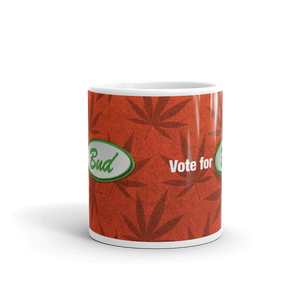 Vote for Bud Mug Red Leaf / Red Hemp