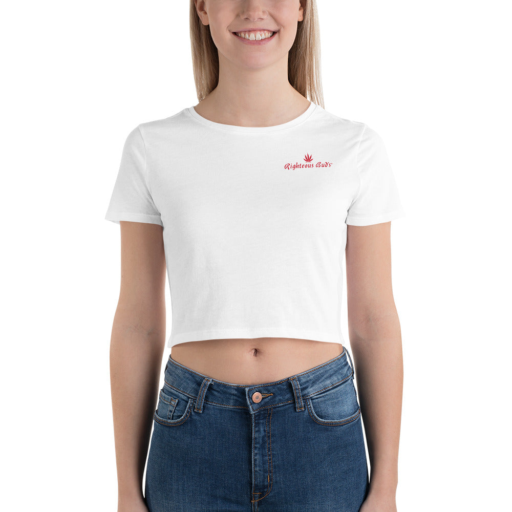 Righteous Bud's Women’s Crop Tee