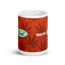 Load image into Gallery viewer, Vote for Bud Mug Red Leaf / Red Hemp