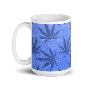 Righteous Bud's Blue Hemp Mug