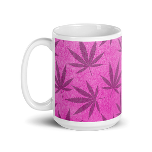 Righteous Bud's Pink Hemp Mug