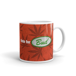 Vote for Bud Mug Red Leaf / Red Hemp