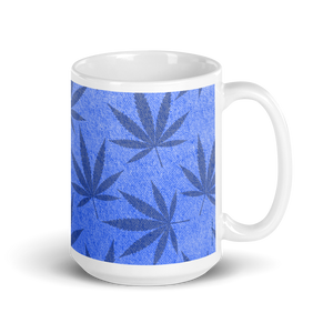 Righteous Bud's Blue Hemp Mug