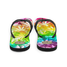 Load image into Gallery viewer, Righteous Bud&#39;s Flower Power Flip-flops