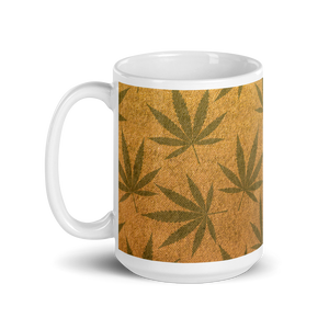 Righteous Bud's Hemp Mug – Brown and Green