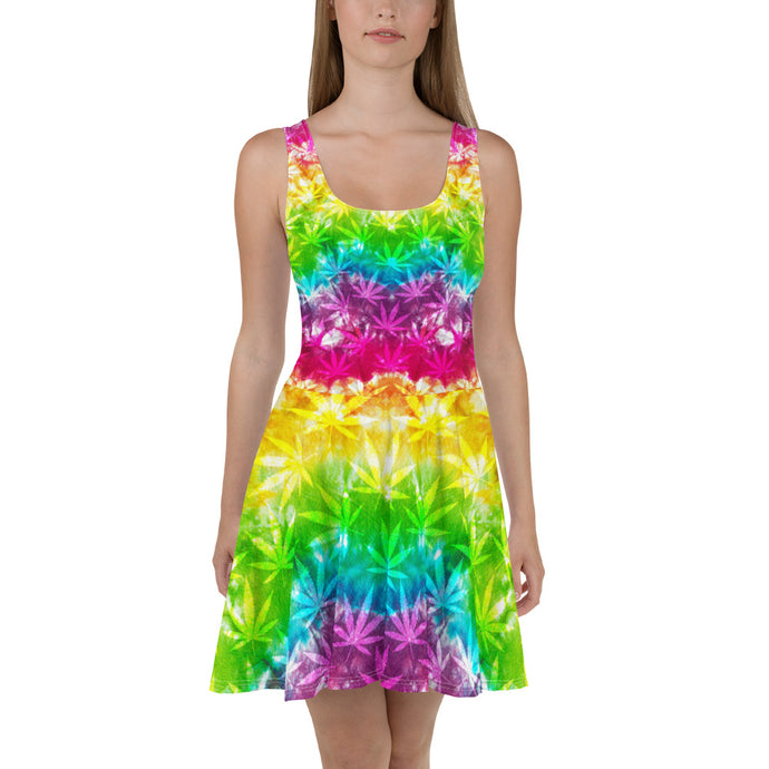 Righteous Bud's Flower Power Skater Dress