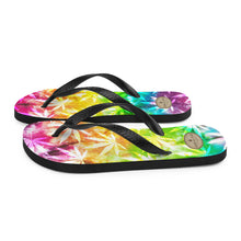 Load image into Gallery viewer, Righteous Bud&#39;s Flower Power Flip-flops