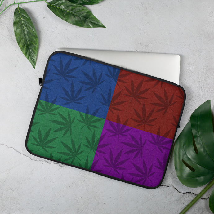 Righteous Bud's Foursquare's Laptop Sleeve